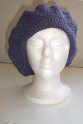 Free Crochet Tam Beret Hat Pattern - Crafts: free, easy, homemade